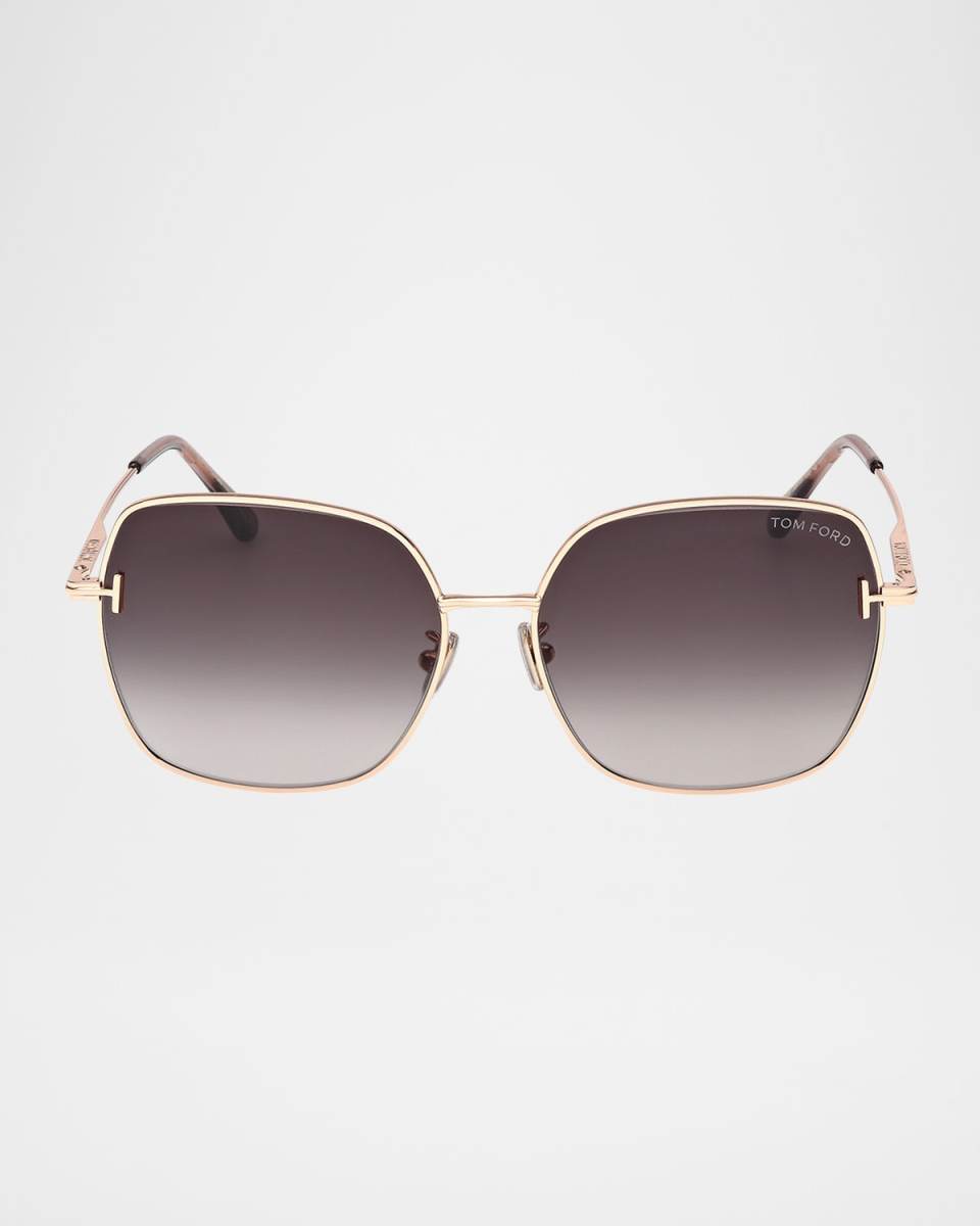 Square Metal Sunglasses